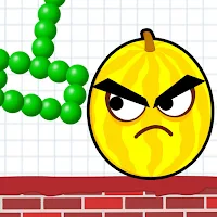 Draw to Smash Angry Melon