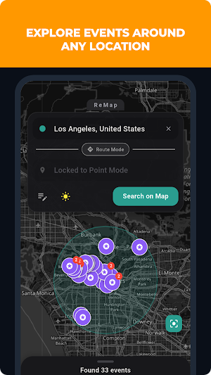 ReMap: Event & Concert Map Screenshot 1