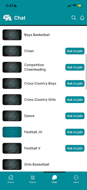 Glen Allen Athletics Screenshot 2
