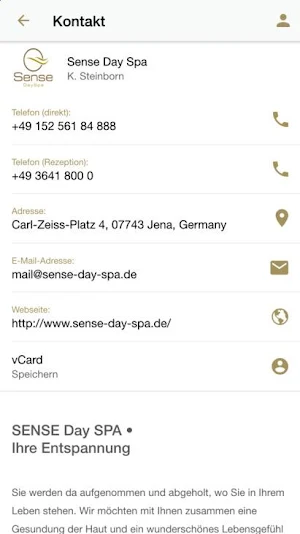 Sense Day Spa Jena Screenshot 1