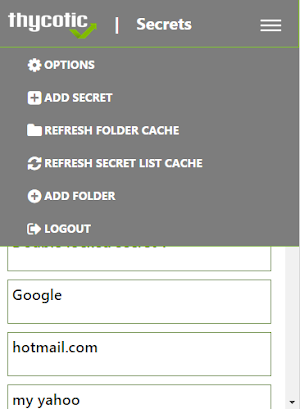 Thycotic PAM Screenshot 1