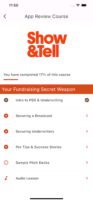 Show&Tell EDU Screenshot 1