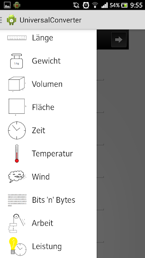 UniversalUnitConverter Screenshot 2