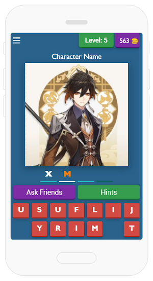 Genshin Im Characters Quiz Screenshot 0