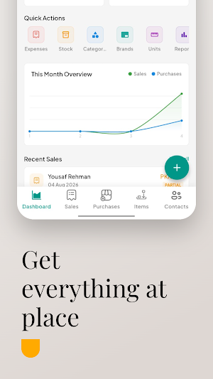 EvaBiz - Business Management Screenshot 1
