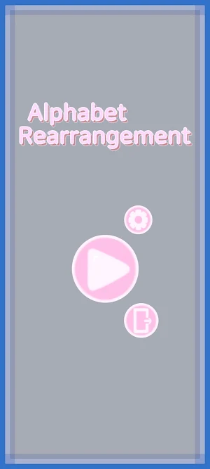 Alphabet Rearrangement Screenshot 0