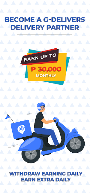 G Delivers: Rider Partner Screenshot 0