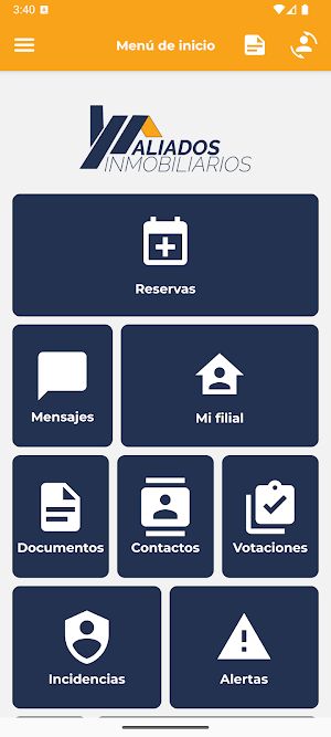 Aliados Inmobiliarios Screenshot 2