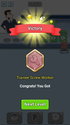 Screw Matching Challenge Screenshot 0