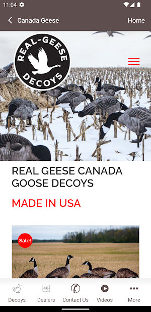 REAL-GEESE DECOYS Screenshot 2