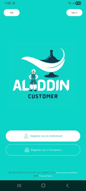 Aladdin One Stop Services Screenshot 0