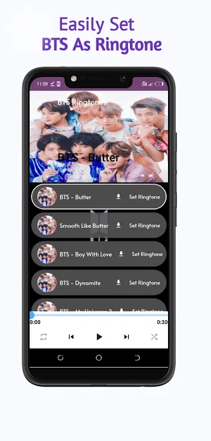 BTS Ringtones - BTS Ringtones Screenshot 2