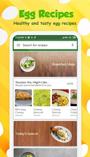 Egg Recipes : Breakfast Special Screenshot 0