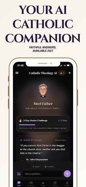 Catholic Theology: AI & Faith Screenshot 0