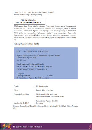 Buku SKI MTs Revisi 2019 Screenshot 1