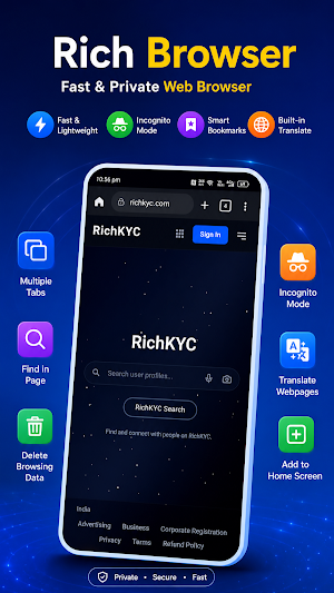 Rich Browser Screenshot 1