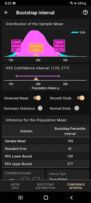 Art of Stat: Resampling Screenshot 3