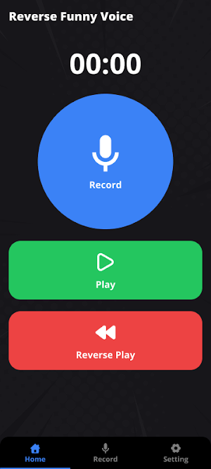 Audio Reverse Singing App Screenshot 3