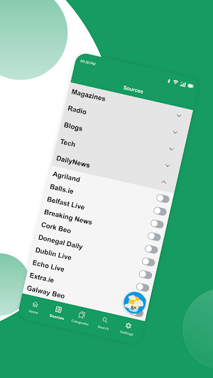 Ireland News Feed Screenshot 1