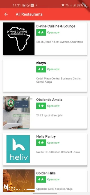EatNaija Screenshot 2