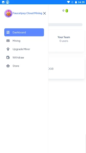 FP Cloud Mining App Screenshot 2