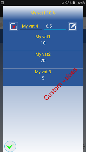 Worldwide VAT Calculator Screenshot 1