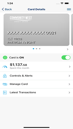 CWCU Cards Screenshot 1