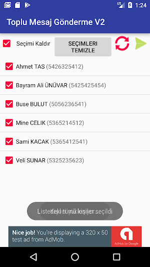 Bulk Messaging Plus Screenshot 1