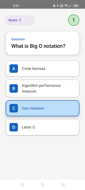 Scientific Research Quiz Screenshot 0