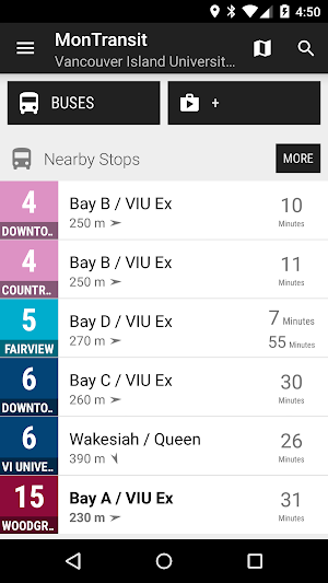 Nanaimo RDN Transit System Bus - MonTransit Screenshot 0