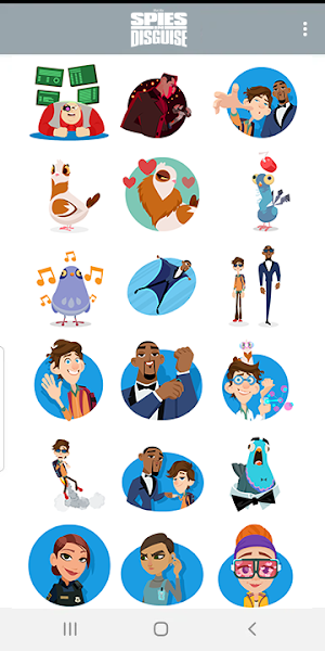 Spies in Disguise Stickers Screenshot 3