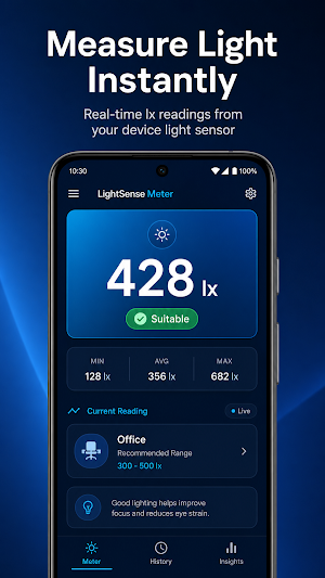 Light Sense Meter Screenshot 0