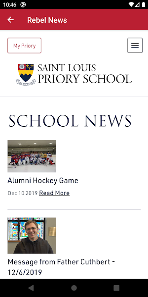 Saint Louis Priory School Screenshot 2