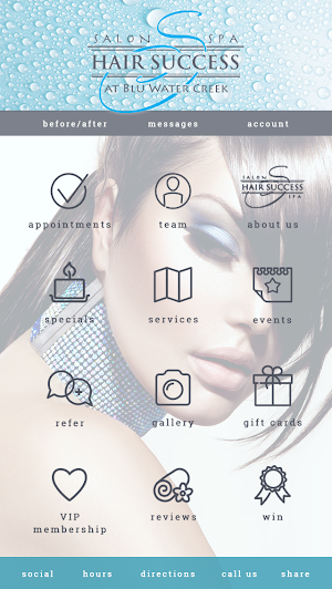 Hair Success Salon Spa Screenshot 1