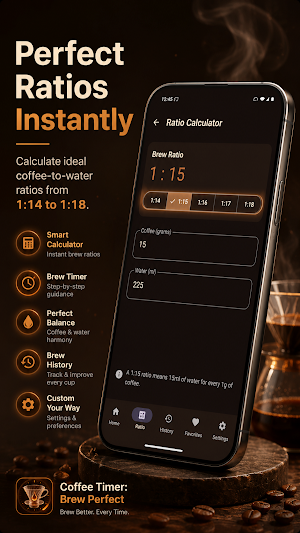 Coffee Timer: Brew Perfect Screenshot 2
