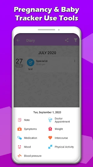 Pregnancy Tracker Screenshot 3