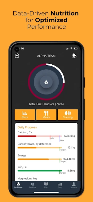 Rise Nutrition Athletes Screenshot 1