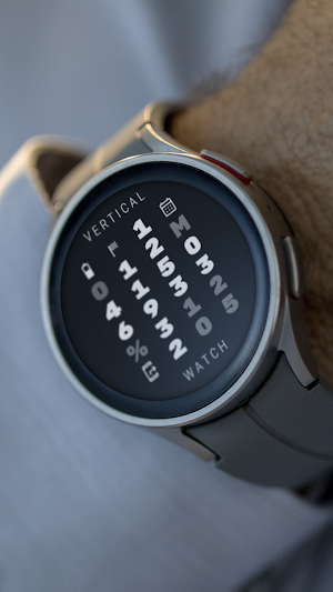 VERTICAL WATCH for Wear OS Screenshot 0