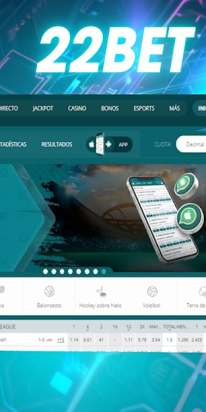 22bet Screenshot 1