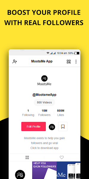 Tokreal followers plus Screenshot 2