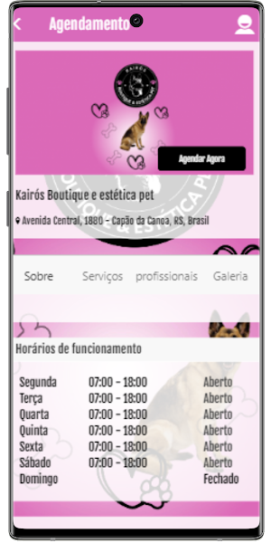 Kairós Boutique e estética Pet Screenshot 2