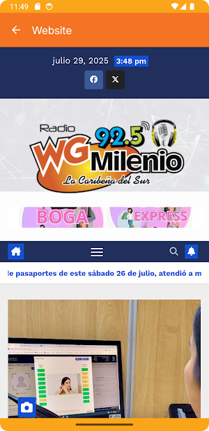 Radio WG Milenio 92.5FM Screenshot 3