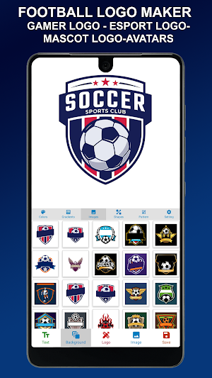 Soccer Logo Maker Screenshot 0