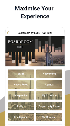 EMIR App & Virtual Networking Screenshot 0
