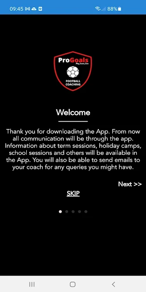 ProGoals Screenshot 1