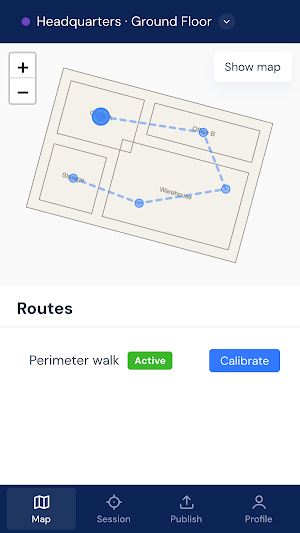 SafePass Mapping Screenshot 2