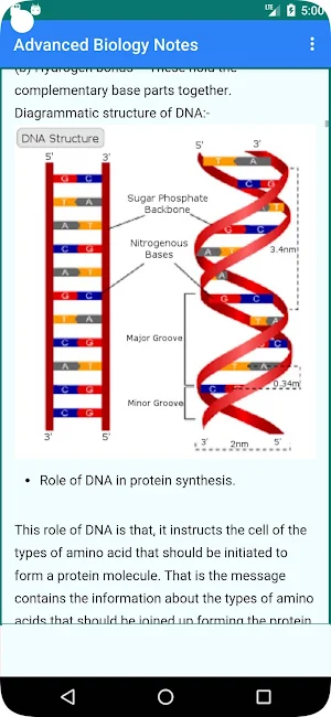 Advanced Level Biology screenshot 8