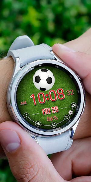 Digital ST-Football Watch face Screenshot 2