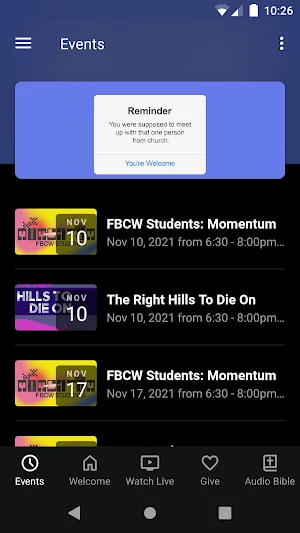First Baptist Church Woodridge Screenshot 0