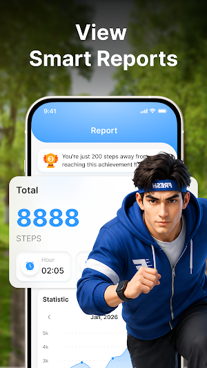 Pedometer Step Counter Daily Screenshot 1